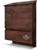 Outer Trails Outdoor Bat House, All Natural Cedar Wood, 3 Chamber
